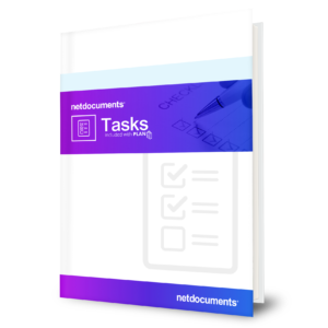 Netdocs Tasks cover Netdocs Tasks cover